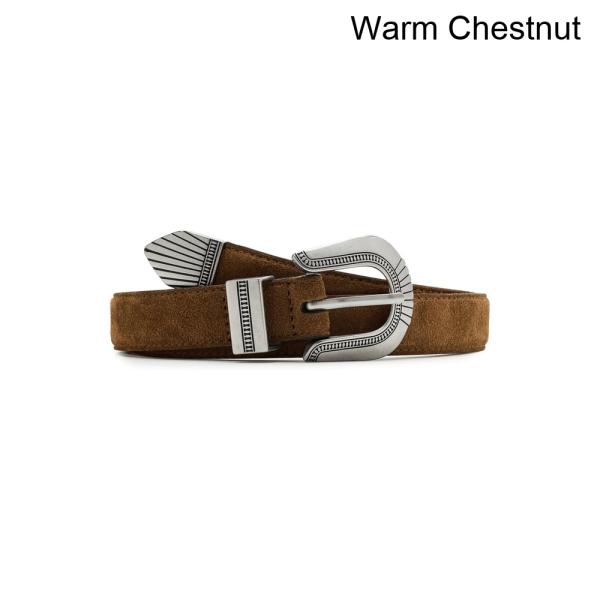 (取寄) メイドウェル ウエスタンバックルベルトスエード madewell Western-Buckle Belt in Suede