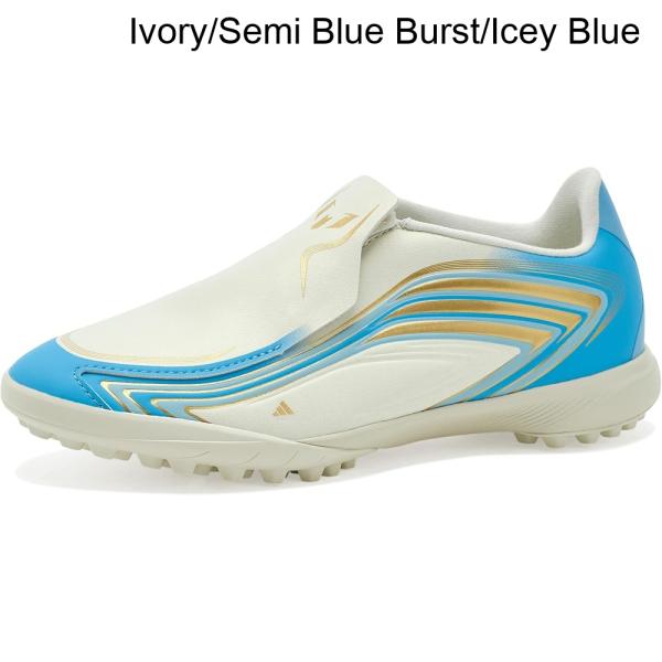 (取寄) アディダス F50メッシリーグレースレスターフサッカーシューズ（リトルキッド/ビッグキッド） adidas F50 Messi League Laceless Turf Football (Little