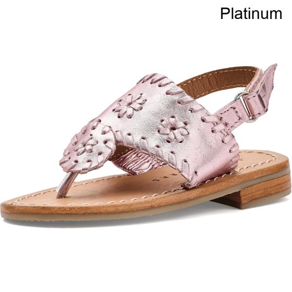 (取寄) ジャック・ロジャース ジャックスフラットサンダル（幼児用） jack rogers Jacks Flat Sandals (Toddler)