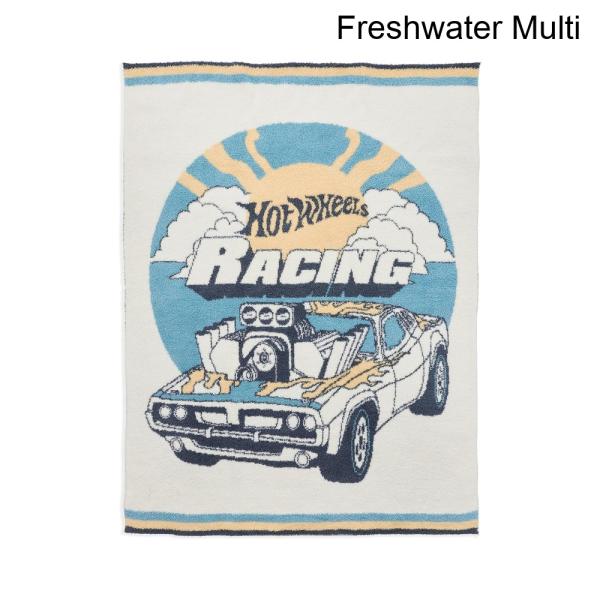(取寄) ベアフットドリームス コージーチックホットウィールズベビーカー用ブランケット barefoot dreams CozyChic Hot Wheels Stroller Blanket