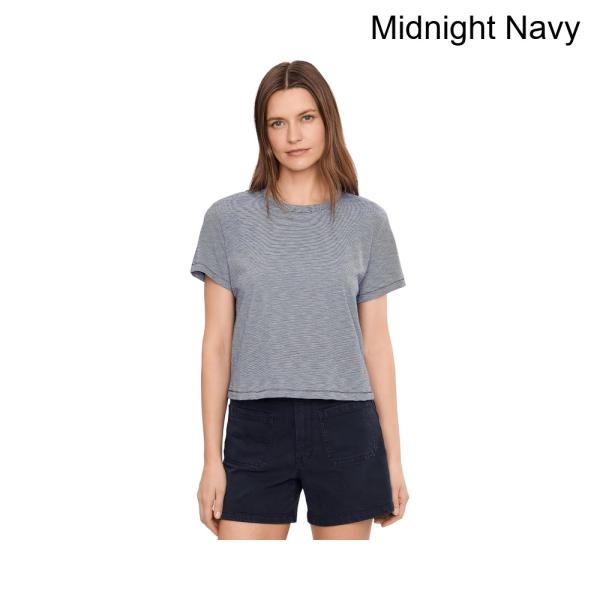 (取寄) メイドウェル ベラスラブティーストライプ madewell Bella Slub Tee Stripe