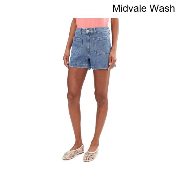(取寄) メイドウェル エミーデニムショートミッドヴェールウォッシュ madewell The Emmy Denim Short in Midvale Wash