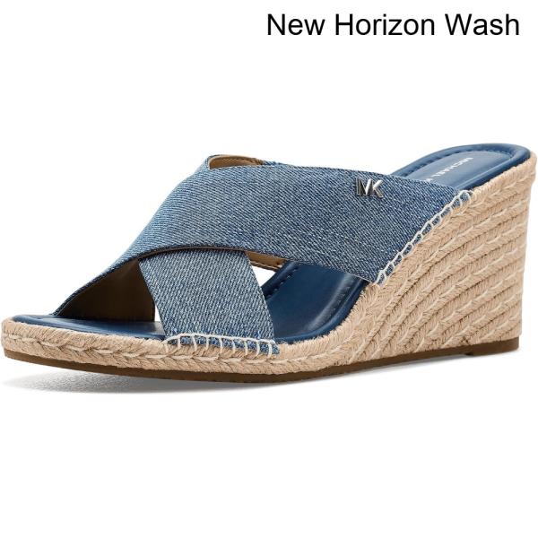 (取寄) マイケル・マイケル・コース ケンジウエッジサンダル michael michael kors Kenzie Wedge Sandals