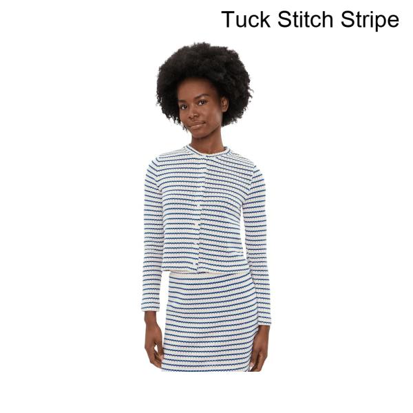 (取寄) メイドウェル バーディトップタックステッチストライプ madewell Birdie Top Tuck Stitch Stripe