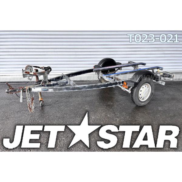 引き取り限定】軽ナンバートレーラー 自動車検査証あり 中古 引き取り限定】軽ナンバートレーラー 自動車検査証あり 中古