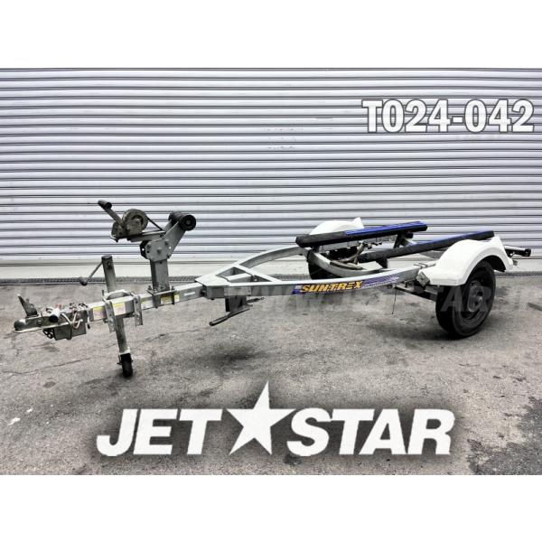 現状販売/引き取り限定】サントレックス製 軽ナンバートレーラー