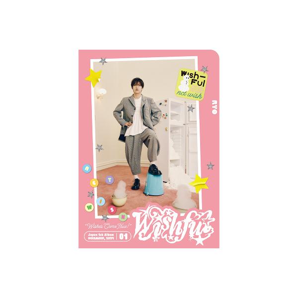 ジュノ 日本ソロ LPサイズCD 完全生産限定盤 8枚セット NCT WISH / WISHFUL ＜RYO ver.＞ (初回生産限定盤/メンバーソロ