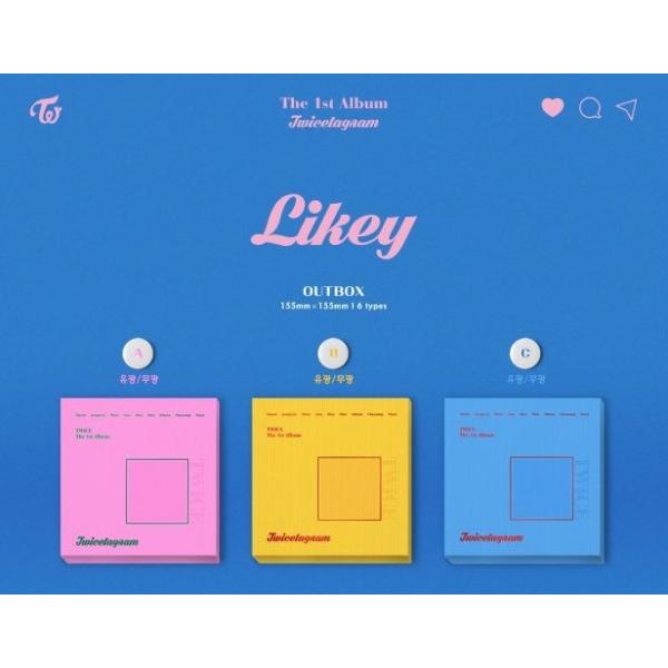 TWICE / Twicetagram: 1st Album (韓国版/ランダム出荷) JYPK