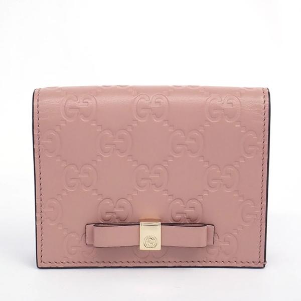 GUCCI（グッチ） 【返品OK】【美品】グッチ GG リボン グッチシマ