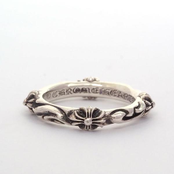 j*n様 Chrome Hearts SBTバンドリング925 1998年 Chrome Hearts クロムハーツ 925 1998 SBTバンド リング 指輪 メンズ