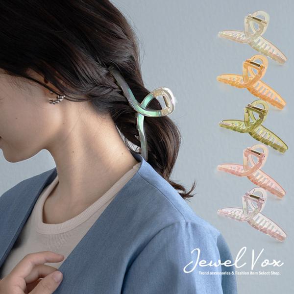 Jewel VOX ヘアクリップ 40代 50代 大きめ ブランド ヘアアクセサリー