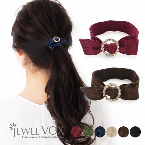 Jewel VOX ヘアゴム ヘアタイ ヘアポニー ヘアアクセサリー