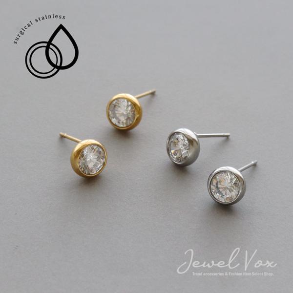 Jewel VOX ピアス 金属アレルギー対応 サージカルステンレス