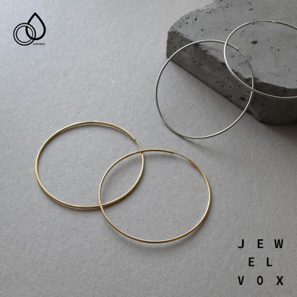 「金シール帯【38XC-10】ポール・ジェイコブス／ジェフスキー：ピア...」 Jewel VOX ピアス ステンレス製 レディース 金属アレルギー