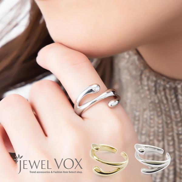 リング 指輪 レディース 金属アレルギー 3連 15号 フリーサイズ レイヤード風 ニッケルフリー 安心 おしゃれ 大人 30代 40代 50代 D Mkr Jewel Vox ジュエルボックス 通販 Yahoo ショッピング