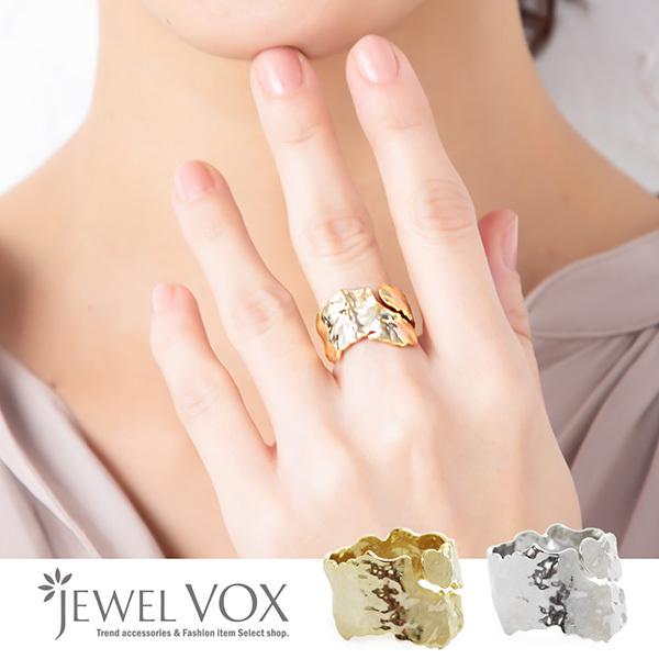 リング 指輪 人差し指 デザイン おしゃれ レディース 金属アレルギー ワイド 変形 メタル 平打ち シンプル シルバー ニッケルフリー D Mkr 9250 Jewel Vox ジュエルボックス 通販 Yahoo ショッピング