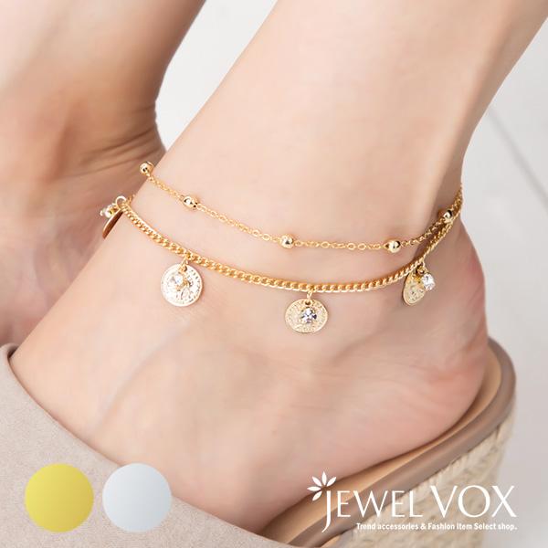 Jewel VOX アンクレット レディース アクセサリー 金属アレルギー