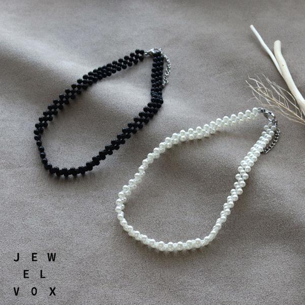 Jewel VOX ネックレス チョーカー 金属アレルギー レディース ショート