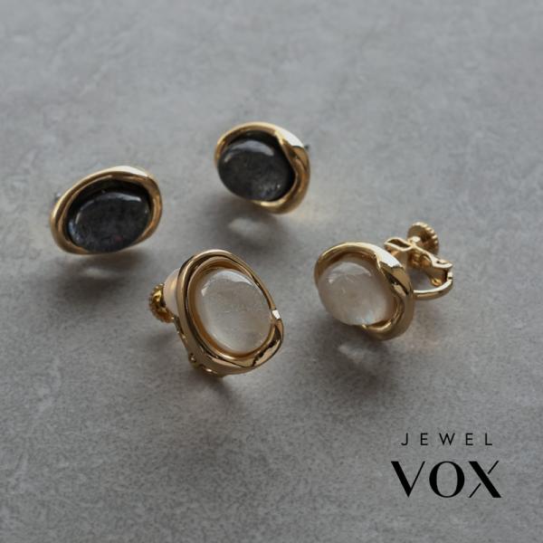 海外で大バス中！ラスト1点シルバーイヤリング Jewel VOX ピアス イヤリング レディース 金属アレルギー対応 ニッケル