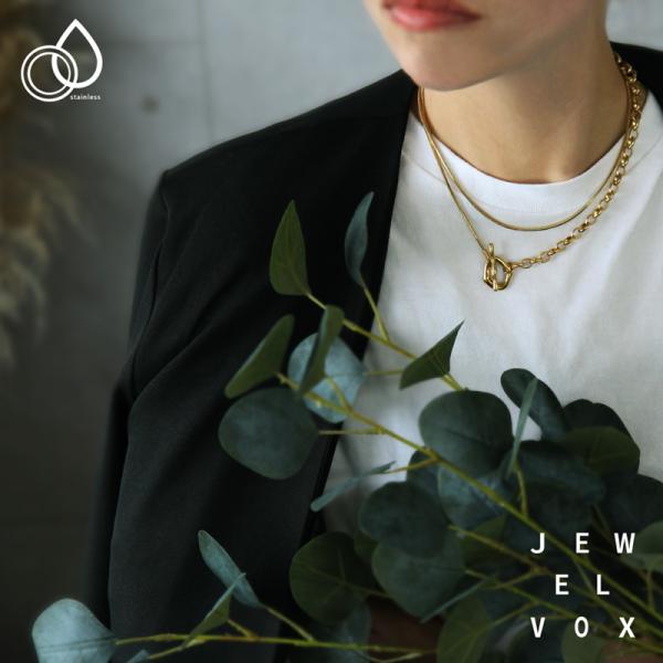 ネックレス レディース 金属アレルギー対応 サージカルステンレス ショート ロング Y字 2way 二連 マンテル チェーン 30代 40代 50代 錆びない 爆買