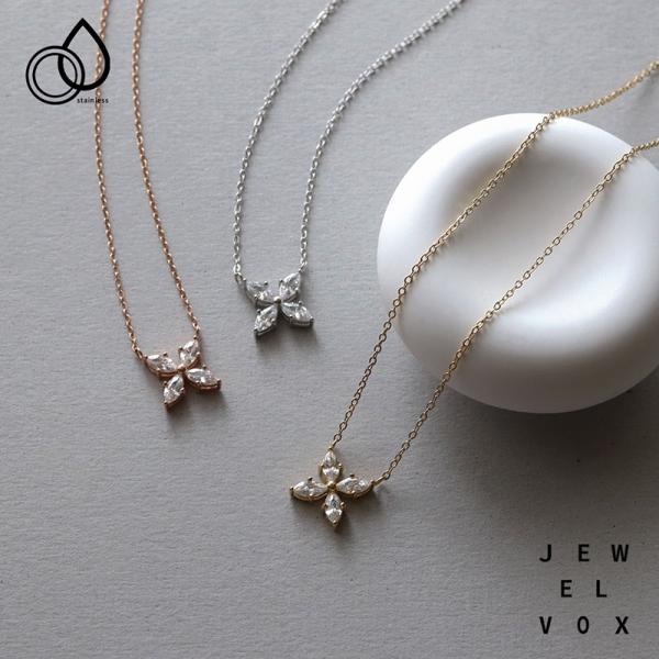 Jewel VOX ネックレス ショートネックレス ステンレス製 金属