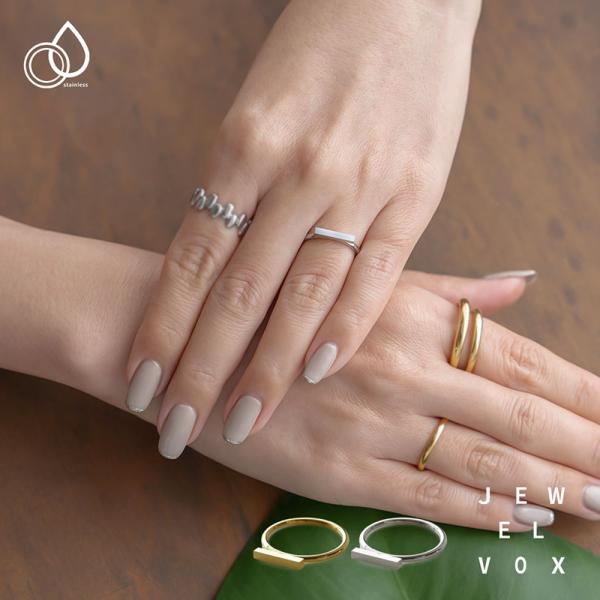 Jewel VOX 指輪 リング ステンレスリング レディース サージカル