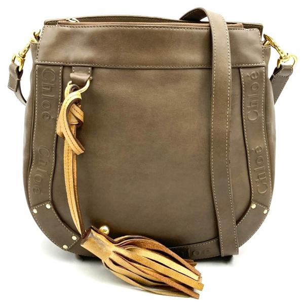 Chloe（クロエ） エデン ショルダーバッグ 斜め掛け フリンジ レザー