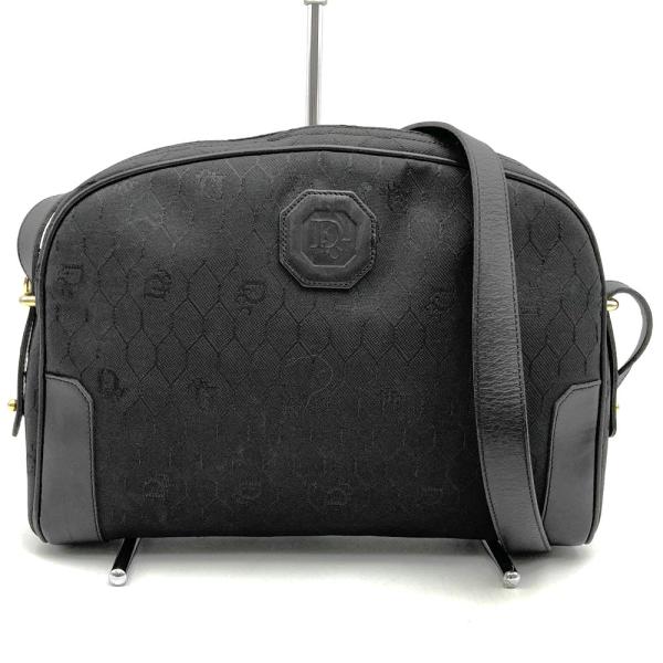 Dior ディオール ショルダーバッグ ハニカム柄 キャンバス/レザー