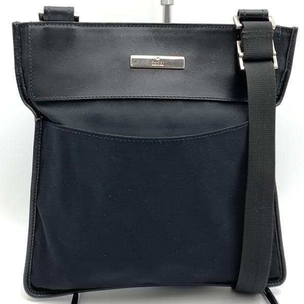 GUCCI（グッチ） 019 0348 ショルダーバッグ 斜め掛け ナイロン/レザー