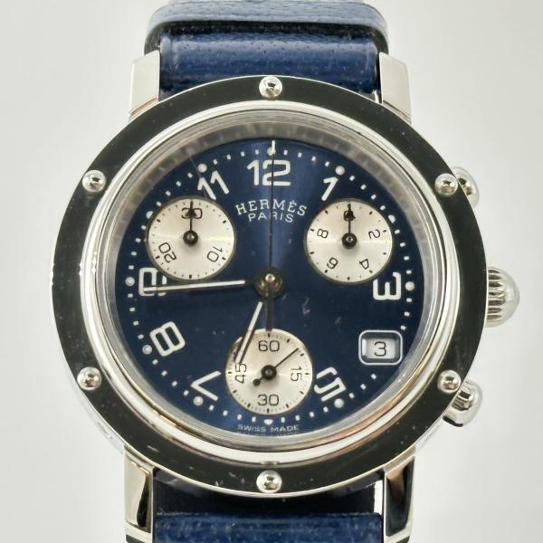 HERMES エルメス クリッパー クロノグラフ CL1.310 クォーツ HERMES（エルメス） 【大幅値下】HERMES クッパー クロノグラフ CL1