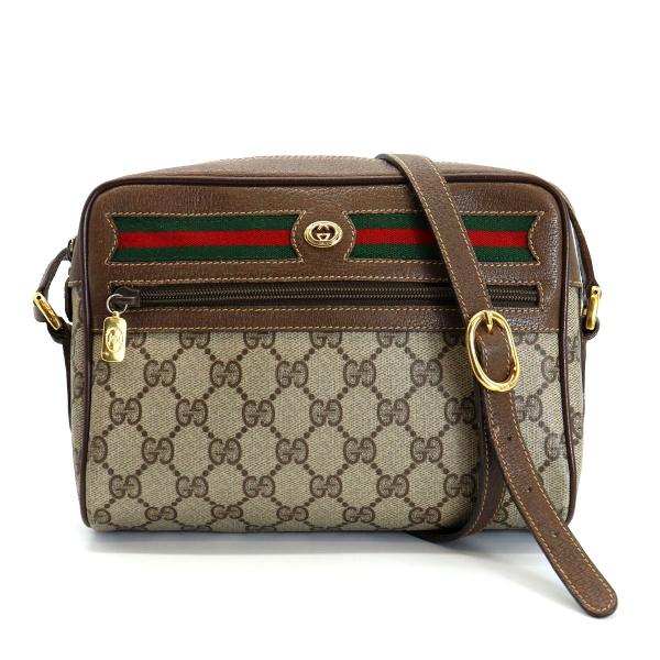 GUCCI（グッチ） ショルダーバッグ GGスプリーム シェリー レザー