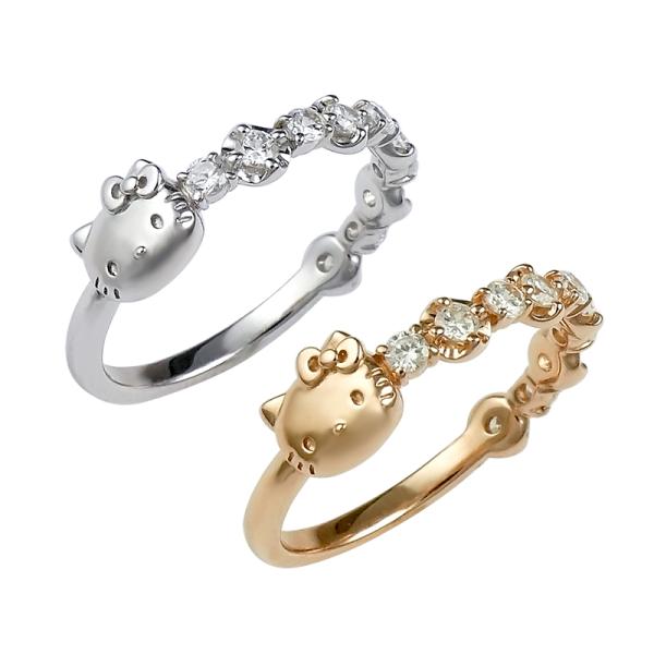 sanrio（サンリオ） 【ハローキティ】スパークルエタニティリング 指輪