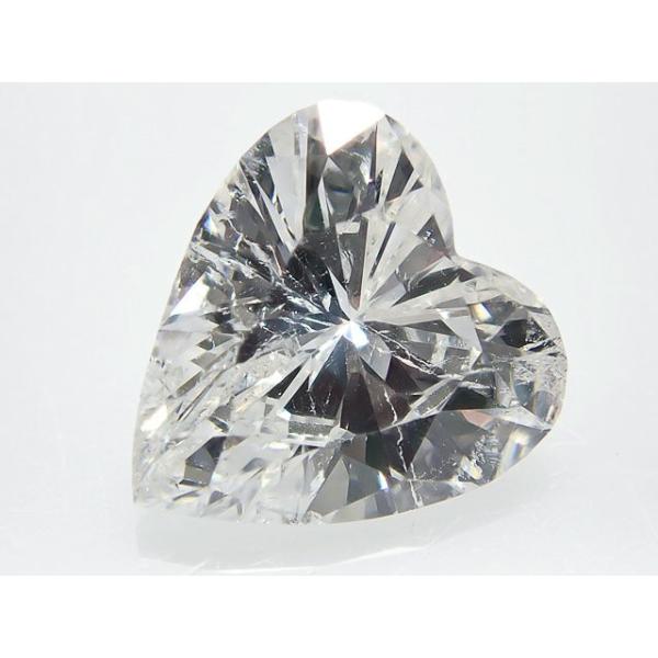ダイヤモンド ルース 0.774ct F SI2 ハートシェイプ : ジュエリー 