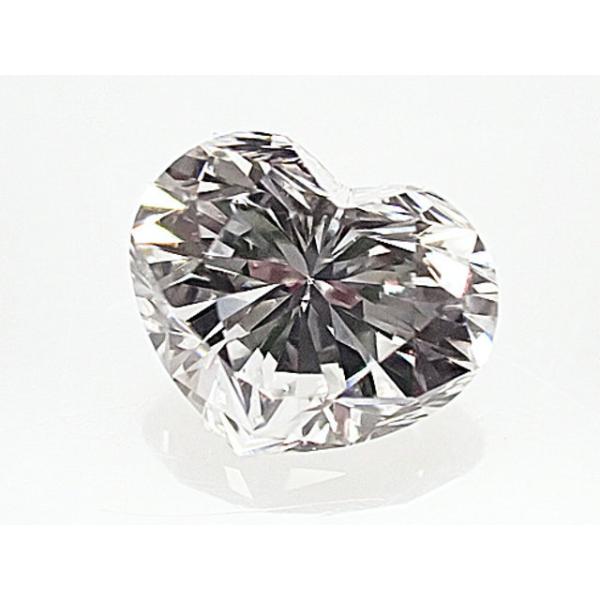 ダイヤモンド ルース 0.528ct D VS2 ハートシェイプ : ジュエリー 