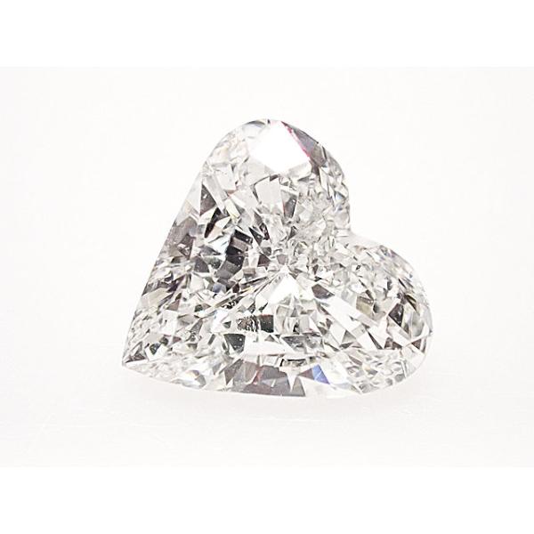 ダイヤモンド ルース 0.639ct E SI1 ハートシェイプ : ジュエリー 