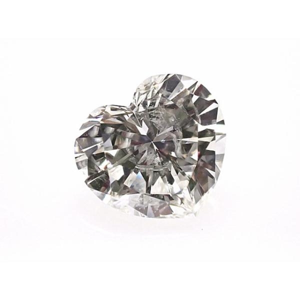 ダイヤモンド ルース 0.607ct H SI2 ハートシェイプ : ジュエリー  