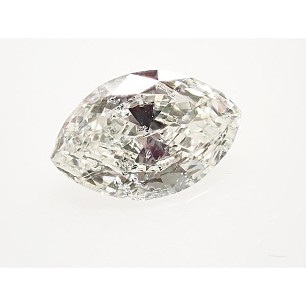 ダイヤモンド ルース 0.420ct H SI2 マーキースカット : ジュエリー 