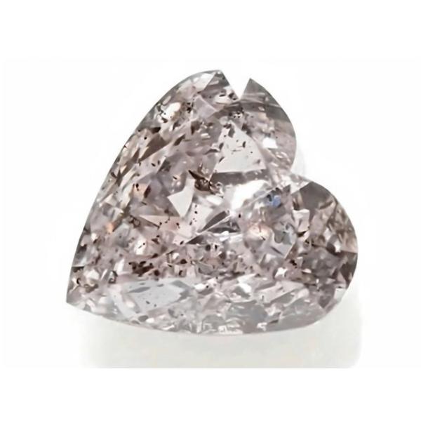 大粒 1ct ピンクダイヤモンド ルース 1.001ct FANCY LIGHT BROWNISH 
