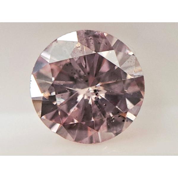 ピンクダイヤモンド ルース 0.302ct FANCY PURPLISH PINK I1