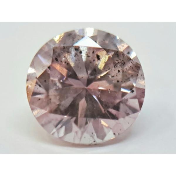 ピンクダイヤモンド ルース 0.357ct FANCY PURPLISH PINK I1