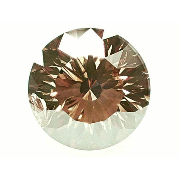大粒 1ct ブラウンダイヤモンド ルース 1.102ct FANCY BROWN SI2