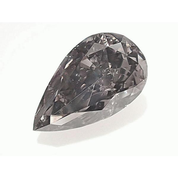 グレイダイヤモンド ルース 0.549ct FANCY DARK VIOLET GRAY I1 