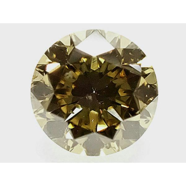ブラウンダイヤモンド ルース 0.625ct FANCY BROWN SI2 : ジュエリー 