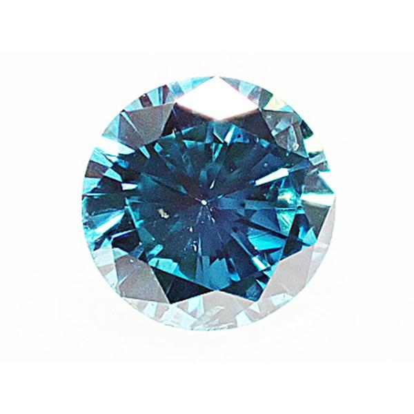 ブルーダイヤモンド（TREATED） ルース 0.274ct FANCY DEEP GREEN BLUE 
