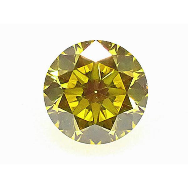 イエローダイヤモンド ルース 0.252ct FANCY VIVID YELLOW SI1 