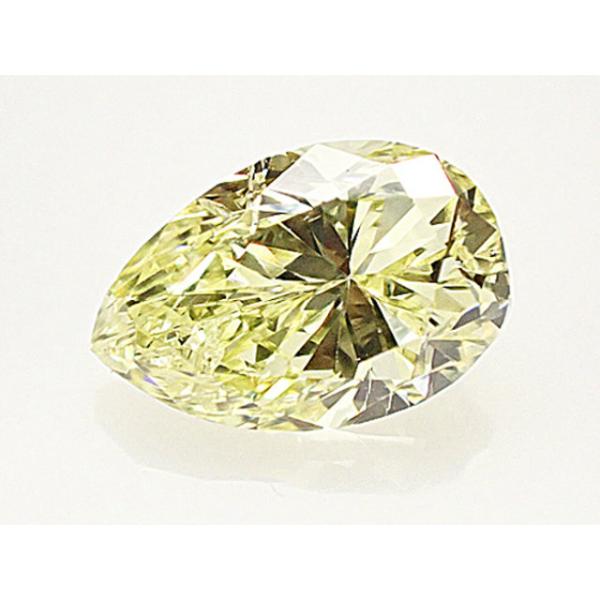 イエローダイヤモンド ルース 0.497ct FANCY LIGHT YELLOW SI2 : y-890 