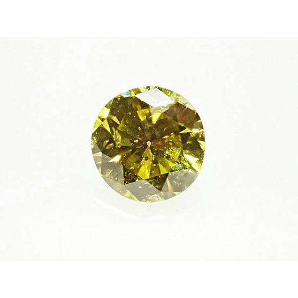 イエローダイヤモンド ルース 0.160ct FANCY DEEP YELLOW I1 