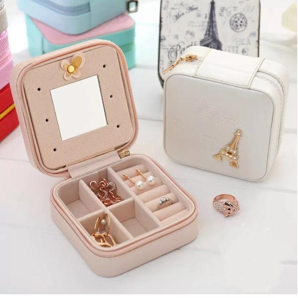 ジュエリーボックス アクセサリーケース 旅行 携帯用でかわいいポーチ型 プレゼント Buyee Buyee Japanese Proxy Service Buy From Japan Bot Online