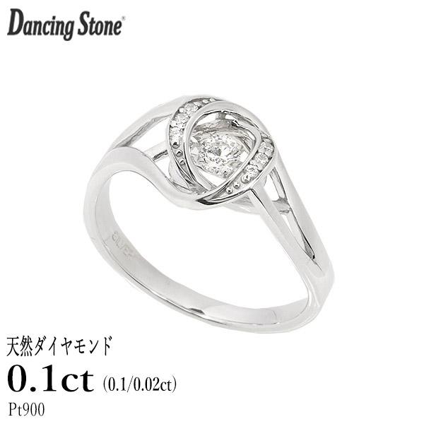 Crossfor NewYork ダンシングストーン ダイヤモンド リング 0.1ct 