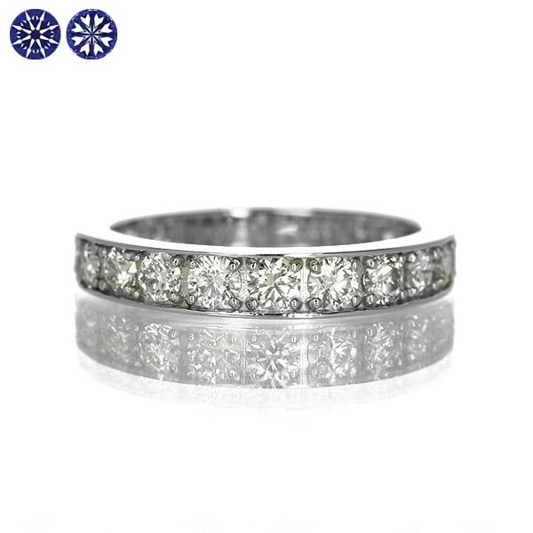 1カラット ダイヤモンド リング エタニティ Pt900 プラチナ 1.0ct